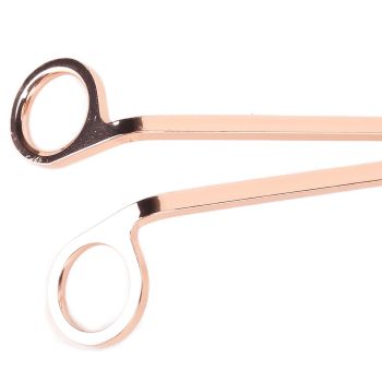 3PCS Candle Accessory Set Candle Wick Trimmer Cutter Snuffer Extinguisher Wick Dipper Gift SuppliesRose Gold