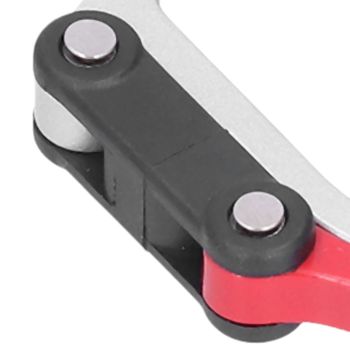 D Type Carabiner Multifunction Portable Aluminum Alloy Hook Clasp Clip for Outdoor Camping Picnic HikingRed