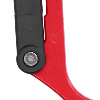 Climbing Carabiner D Type Carabiner Hook Aluminium Alloy Hanging Carabiner Clip for OutdoorRed