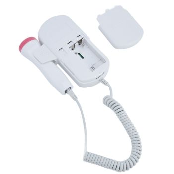 Fetal Doppler Heart Rata Monitor Portable Pregnancy Baby Heart Rate Monitor with LCD Display for Home
