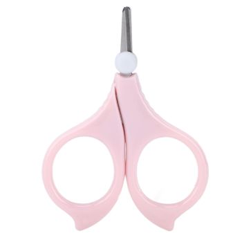 Nail Clippers Kit Cartoon Shape Stainless Steel Baby Nail Trimmer with Tweezers Nail File Storage Box for Baby Nail CarePink
