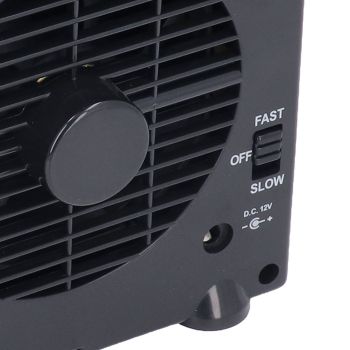 Mini Air Conditioning Fan Silent Portable Evaporative Cooler with Water Tank for Car Home 12V