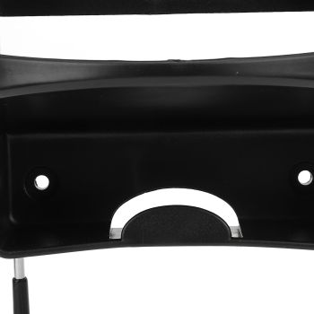Electric Iron Holder Heat Resistant 2 in 1 Wall Mounted Iron Board Rack with Hook for Home BathroomBlack