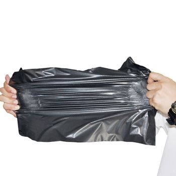 Express Packaging Bag Waterproof Thickened PE Courier Clothing Storage Packing PouchBlack 11dmm