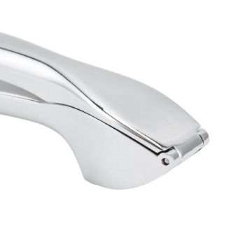 Garlic Press Zinc Alloy Sturdy Ergonomic Design Ginger Masher for Kitchen Crushing Tool