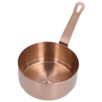 3pcs Sauce Cups Stainless Steel Sauce Dish with Handle for for Condiment Ketchup AppetizerRose Gold