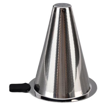 550ml Pour Over Coffee Dripper Bamboo Classic Heat Resistant Glass Coffee Maker for Home Office Coffee Shop