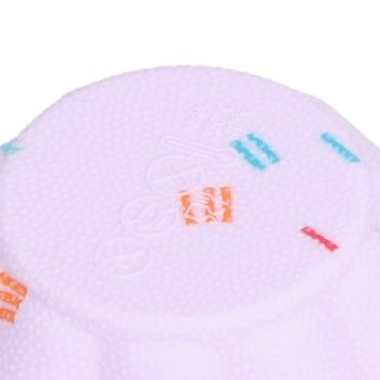20Pcs Small Cake Cup Baking Mold Reusable Easy Clean Silicone Mini Cupcake Holders10 Petal Flower Set