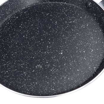 6in Frying Pan Flat Bottomed Pancake Pan Medical Stone Nonstick Frying Pan for Kitchen Induction Cooker