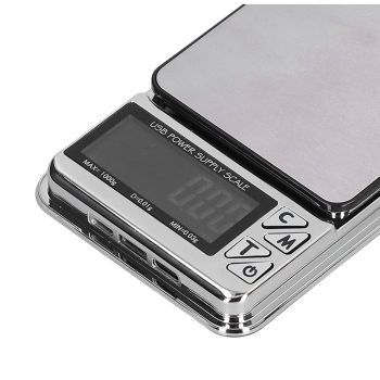 Electronic Scale LCD Display High Accuracy Lightweight Portable Stainless Steel Jewelry Scale