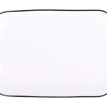 12in Dinner Plate Dish 550ml White Ceramic Noodle Soup Fish Plate Kitchen Tableware for Restaurant