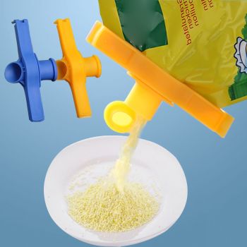 Seasoning Sealing Clip Dustproof Waterproof Snack Bag Sealing Clip With Lid for Coffee Bags Snack Bag SeasoningGreen