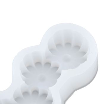 Candle Molds Silicone Easy Demoulding Food Grade Silicone DIY Chocolate Cake Mould for DIY Crafts Home DecorationDaisy