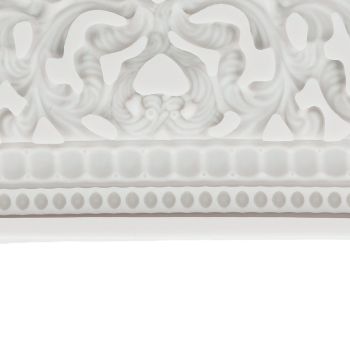 Crown Fondant Mold Large Crown Design Gray Food Grade Reusable Silicone High Temperature Resistan Odorless Silicone Mold