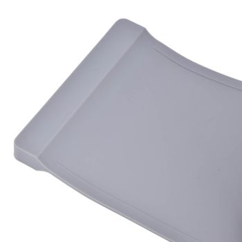 Cup Holder Couch Arm Cup Holder Sofa Arm Cup Tray Silicone Body for Living Room Balcony Gray