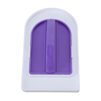 5Pcs Fondant Cake Smoother Food Grade Plastic Handle Design Cake Decorate Smoother Polisher for Home Cake Shop