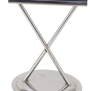 Business Card Holder Stainless Steel Elegant Style Antioxidant Durable Stable Name Card Holder for Office Party Meeting Silver