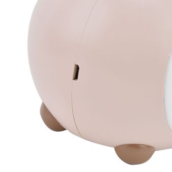 Cute Pet Night Light Portable Adjustable Brightness Eye Protection Three Level Color Temperature Bedroom Night LightGrey