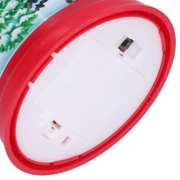 Christmas Flameless Candles LED Simulation Flame Santa Decorating Night Light for ChristmasType C Elderly