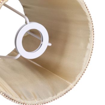 3pcs E14 Fabric Lamp Shade Wine Red Modern Clip On Lampshade for Home Wall Candle Table Lamps