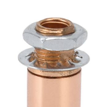 5Pcs M10 Sloped Ceiling Adapter for Ceiling Lamp Pendant Light Chandelier Track Suspension Accessories M10 External Gear Steering Joint Rose Gold