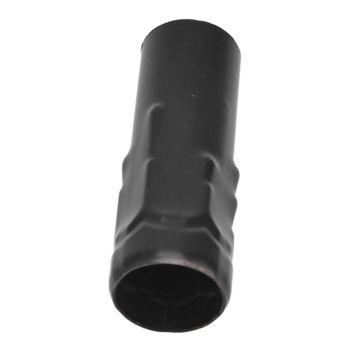 10Pcs E14 Metal Tube for Candle Lamp Holder Lamp Base Lighting Accessories 25x80mm Black
