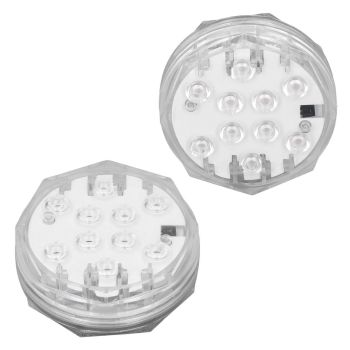 RGB Underwater Spot Light with Remote Control Submersible LED Light IP68 Waterproof for Aquarium Pond