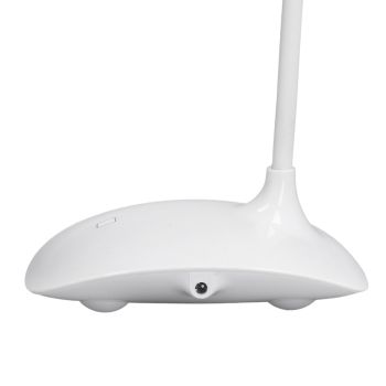 LED Table Lamp 3 Levels Touch Control USB Charging 16 LEDs Compact Portable Lamp for Home Office Travelling Camping