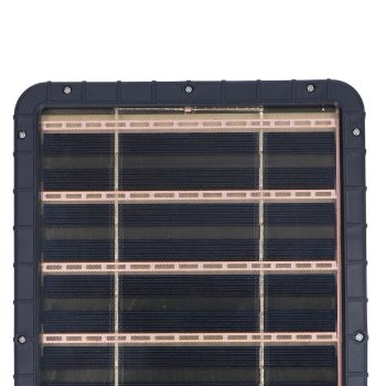 IP65 Solar Street Light 3 Modes 98 LEDs 2200LM Human Body Induction 100W Solar Wall Lights for Patios Gardens Villas Paths