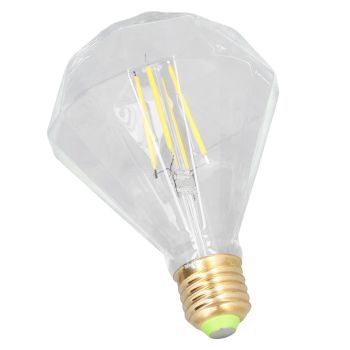 LED Filament Bulb 4000K 4W 220V Vintage Transparent Unique E27 E26 LED Filament Light Bulb for Home Restaurants Cafes