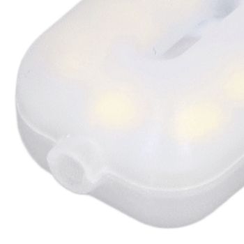 6Pcs G9 LED Light Bulbs Dimmable 3W Energy Saving 360 Degree Light Light Bulb for Ceiling Lamps and Pendant Lamps White Light 110-140V