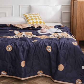 Summer Air Conditioner Quilt Machine Washable Soft Breathable Portable Air Conditioner Blanket Summer Comforter Wait 180x200cm