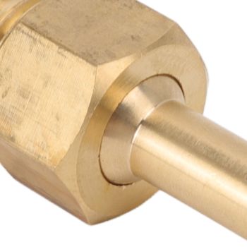 4 PCS Water Fountain Nozzles Pure Copper Large Hexagonal Direct Jet Nozzle Waterscape Single Nozzle Male Thread G3/8