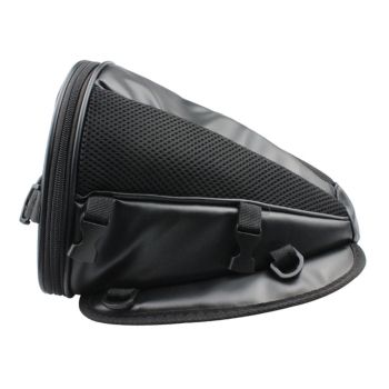 Motorcycle Bag Large Capacity Anti Skid PU Waterproof Lightweight Motorbike Tail Bag