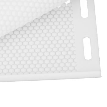 2Pcs 5.4mm Silicone Beeswax Mold Beeswax Foundation Press Mold Beekeeping Supplies