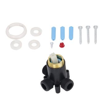 G1/2 Thread Thermostatic Mixing Valve Electric Water Heater Hot and Cold Water Mixing Valve for Home Hotel