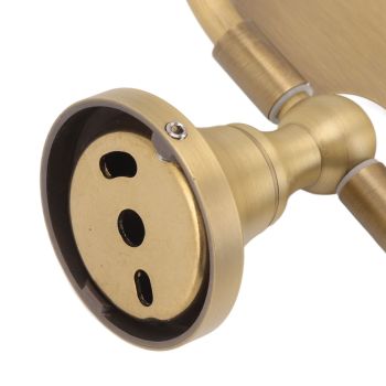 Vintage Toilet Paper Holder Stand Hanger Metal Paper Towel Holders Wall Mounted for Bathroom