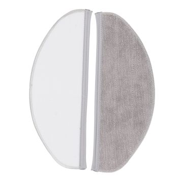 Mopping Robot Brushes Filter Screen Mop Pads Set Silicone ABS Mopping Robot Accessories for MJSTP Mi 2 Lite