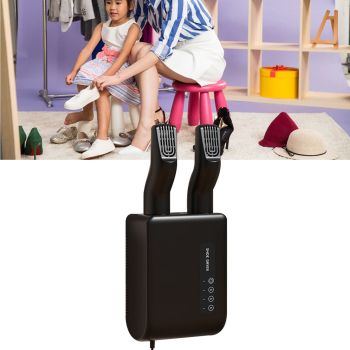 Electric Shoes Dryer Timing Adhesive Wall Mounted Compact Shoes Drying Machine for Boots (CN Plug 220V)