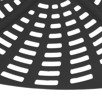 2pcs Fryer Reusable Silicone Fryer Liner Scratch Resistant Silicone Liner Mat for Ninja Foodi AG301 Fryer Black