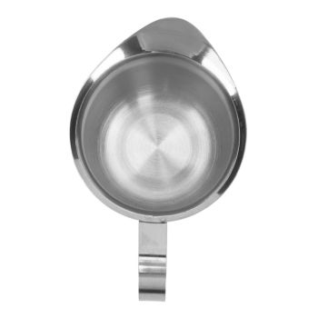 Milk Frothing Pitcher Stainless Steel Ergonomic Milk Frothing Cup Jug Steaming Pitcher for Coffee 5oz