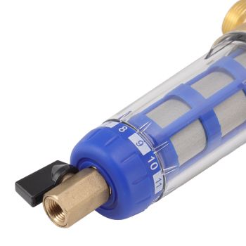 Whole House Spin Down Sediment Water Filter Refined Copper Head Spin Down Sediment Prefilter