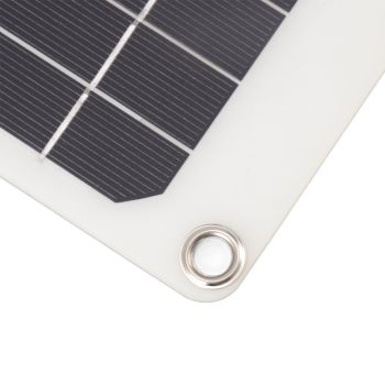 Solar Battery Panel 50W 4 Connectors Monocrystalline Silicon High Efficiency Portable Solar Charger Panel 18V Output