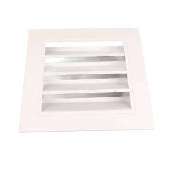 9.8x9.8in Shed Vent Aluminum Alloy Gable Vent Waterproof Rainproof Air Vents Cover for Ceiling Wall