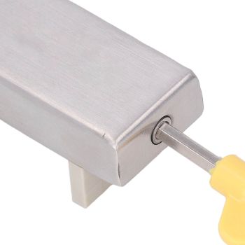 Window Locks Security Moveable Sliding Door Window Lock with 2 Keys for Child Safety Home and Office