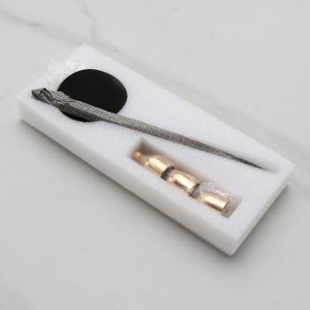 Candle Holders Set of 3 for Taper Candles Decorative Candlestick Metal Stand for Wedding Dinning Party