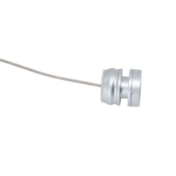 Retractable Clothesline Wall Mounted Heavy Duty Thickened Stainless Steel Double Laundry Line for Balcony Hotel 13.8ft Silver