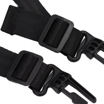 Transfer Gait Belt with Handles Quick Release Buckle Elderly Patient Stroke Hemiplegia Standing Rehabilitation Training Belt Walking Aids L, Waist 75‑140, Leg Circumference 45‑80