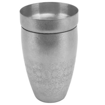 Cocktail Shaker 304 Stainless Steel Boston Shaker Mixer with Built in Strainer for Bar Home Bartending