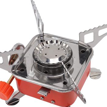 Outdoor Gas Stove Folding Mini Quadrate Stove Cooker Camping Picnic Portable Gas Stove